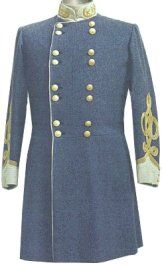 C.S. (Confederate) General Officer Frock Coat for General's