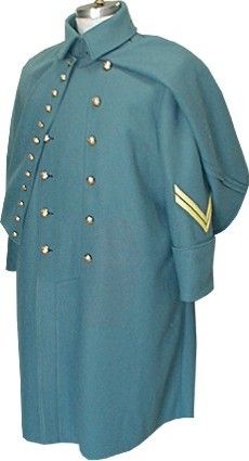 Sky Blue Mounted Greatcoat